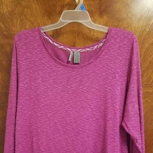 New Directions Tunic Top - 3X - lace detail